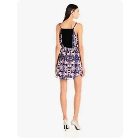Sam Edelman Babydoll High Low Tank Slip Dress Lace Y2K Fairy Wimsigoth Small - Picture 3 of 15